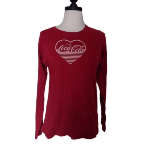 Coca Cola Long Sleeve Medium Shirt - Picture 1 of 2